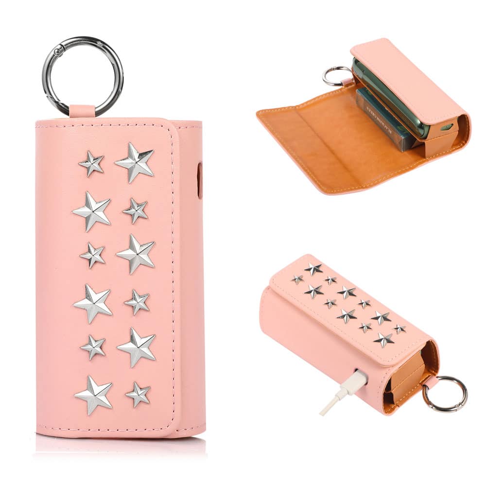 1-PU Leather-Pink