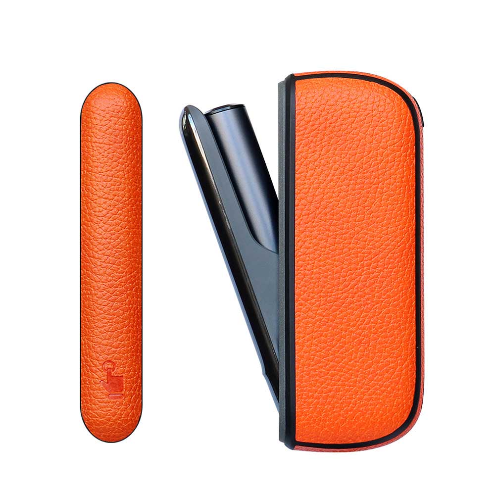 A03-X01-06-Hnbcase-PU-Leather-Protective-Case-for-IQOS-ILUMA-Orange